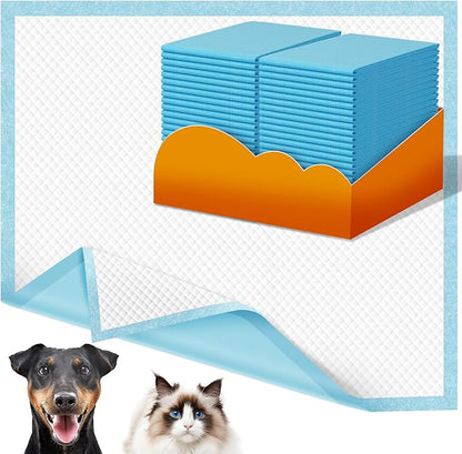 VJJ Dog Pee Pads Extra Large 30x36in 35 Counts, XXL Puppy Pads, Large Pee Pads for Dogs, Disposable Urine Dog Pads Doggie Pads, Thicken Pet Pads for Dogs Cats Rabbits