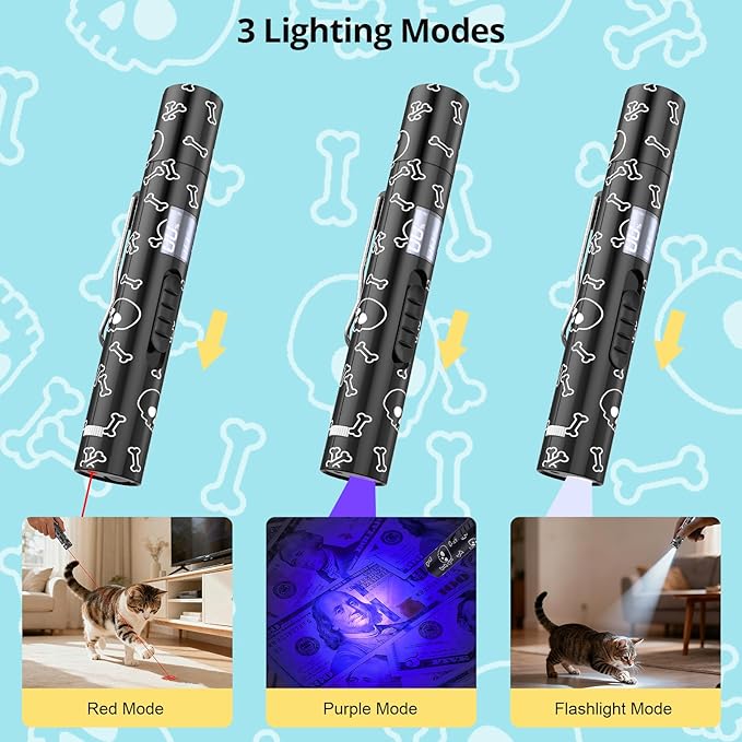 Interactive Cat Toys with 7 Adjustable Mode, Battery Level Display Screen,USB Rechargeable & Portable – Cat Toy for Indoor Cats,Training & Exercise Fun
