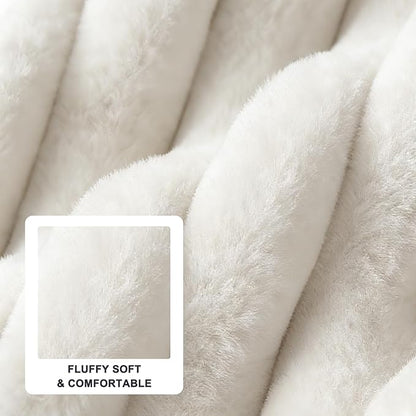 FURTIME Dog Bed for Small Dogs, Washable Orthopedic Dog Bed with Removable Cover, Rectangle Soft Calming Sleeping Puppy Bed Durable Pet Cuddler with Anti-Slip Bottom, Cream, S (20"x19"x6")