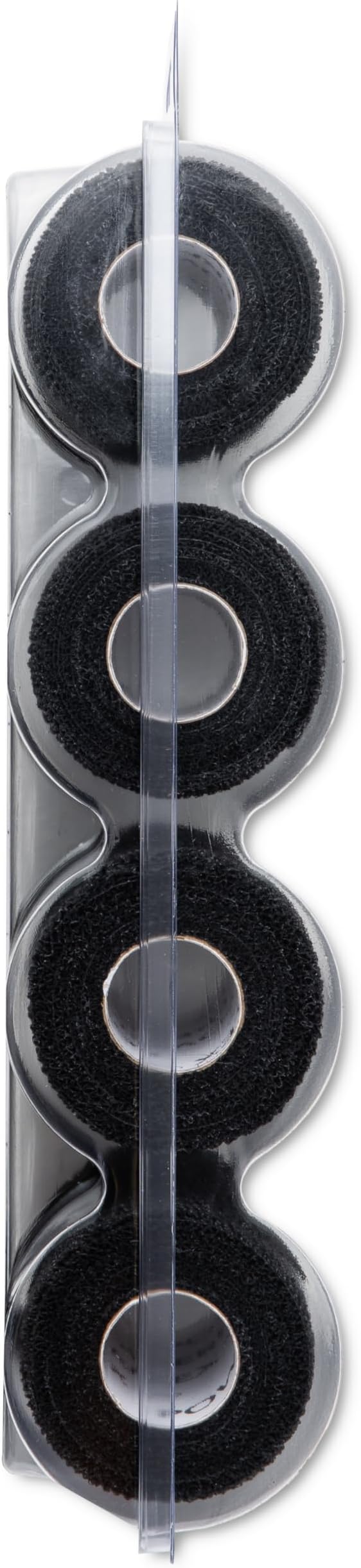 PowerFlex Equine – Extra Strong Self-Adhering Bandage Wrap – Wound Care, Compression & Support Bandage for Horses, Cows & Dogs – Black, 4 inch, 4 Rolls (Resealable Case)