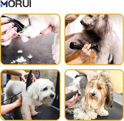 10 Cut Length 1/16"(1.5mm) Detachable Pet Dog Clipper Blades UltraEdge Series Clipper Blades for Dog Grooming Compatible with Most Andis,Oster A5 Wahl KM Series Clippers