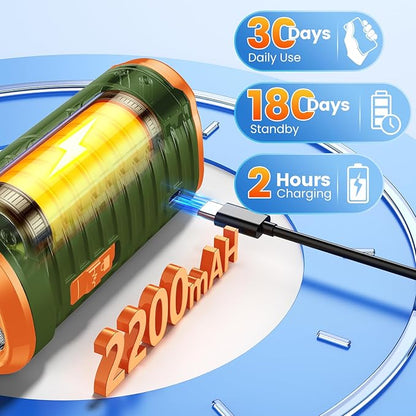 Dog Bark Deterrent Device 3X Anti Barking Device for Dogs, 5 Modes Stop Neighbors Dog Barks No More Safe for All Dogs 50FT Bark Control Indoor Outdoor with Flashlight,Rechargeable Training Device
