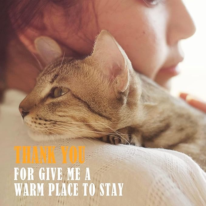 PETNF Outdoor Pet Heating Pad - Waterproof Electric Warming Mat Blanket Safe Heated Bed for Feral Cat Dog & Cat House, Winter Outdoor Use 28"X16"
