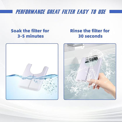 Jzla pro Ceramic Cat Water Fountain Automatic Pet Water Dispenser Pet Drinking Fountain Filters16PCS