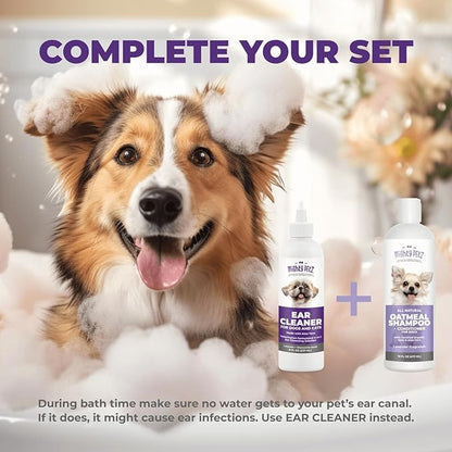 Mighty Petz Dog Ear Cleaner – Gentle Pet Ear Wash for Routine Ear Hygiene For Dogs and Cats 8 oz