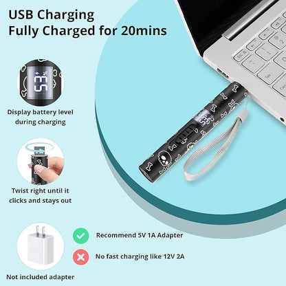 Interactive Cat Toys with 7 Adjustable Mode, Battery Level Display Screen,USB Rechargeable & Portable – Cat Toy for Indoor Cats,Training & Exercise Fun