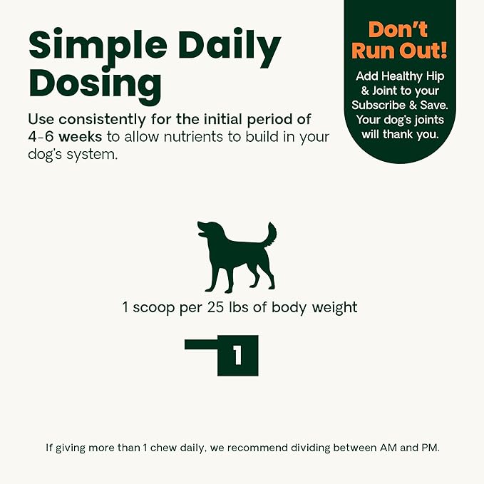 VetriScience HMB Healthy Muscle & Strength Supplement for Dogs, Mobility Support & Muscle Builder with Collagen, Calcium, Vitamin D & Curcumin, Powder, Pork, 8.47 oz - New Look