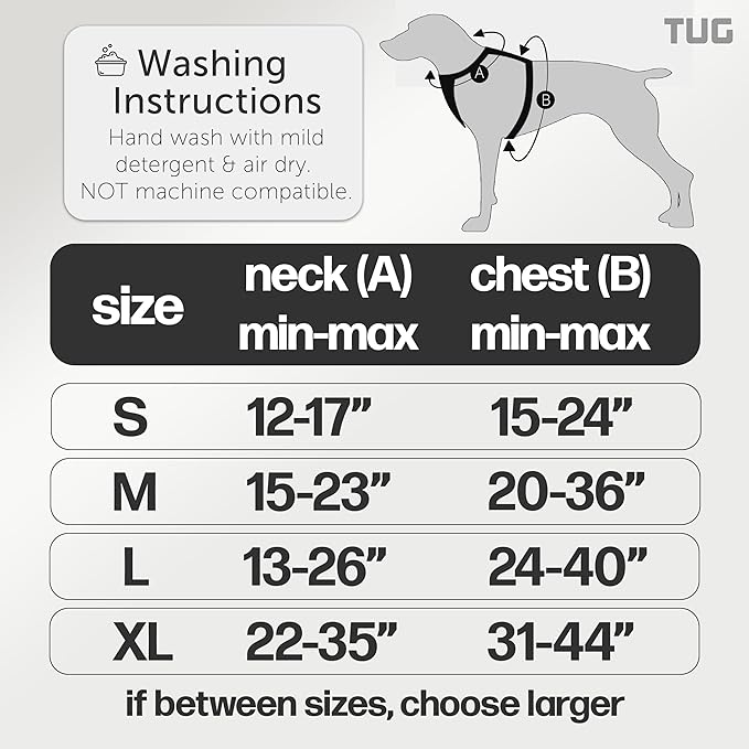 TUG Grab Dog Harness | Integrated Traffic Leash Magnetically Attached for Quick Control (Large/Green)
