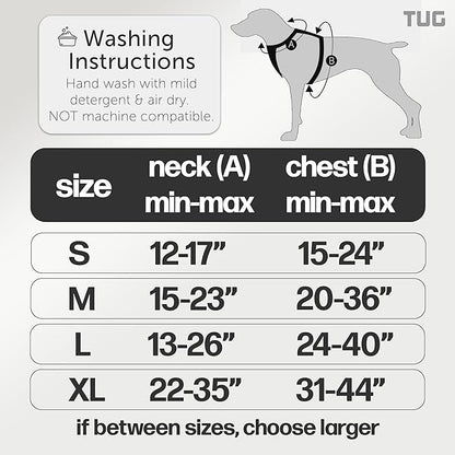 TUG Grab Dog Harness | Integrated Traffic Leash Magnetically Attached for Quick Control (Large/Green)