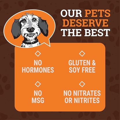 etta says! Yumm Sticks - Real Meat Dog Jerky Treats - Beef, Chicken, Pork, and Turkey Variety Pack - Human Grade - Made in The USA (24 Count Pack of 1)