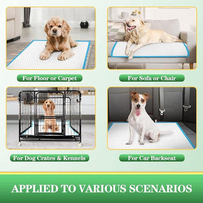 DEEP DEAR Dog Pee Pads Extra Large, 36"x36" Puppy Pads for Training, Leak-Proof Pee Pads for Dogs, Super Absorbent Puppy Potty Pads, Disposable Pet Pads for Puppies, Cats, Rabbits (30-Count)