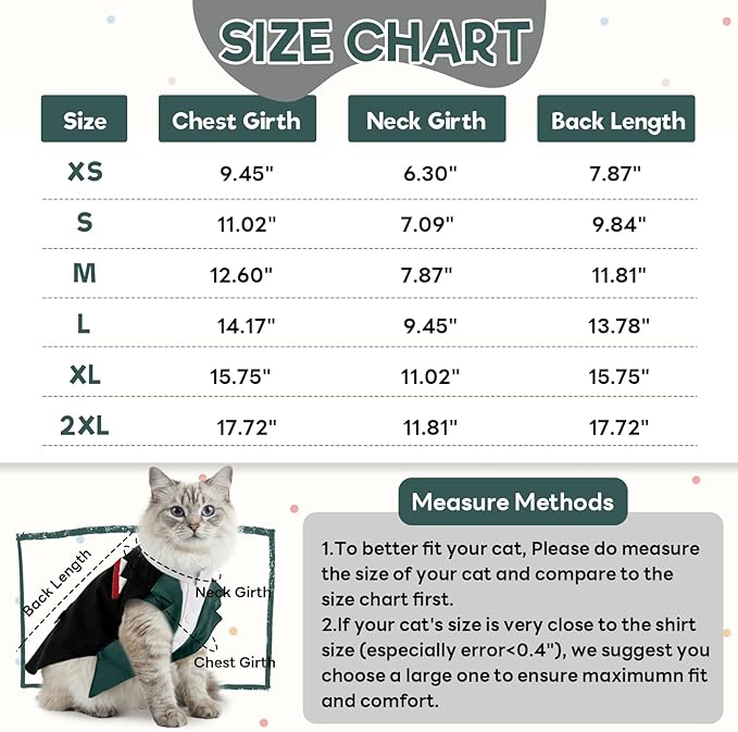 ADNIKIA Cat Tuxedo Suit, Stylish Cat Tuxedo Outfit Formal Suit, Kitten Formal Attire Wedding Birthday Onesie Costume for Male Girl Hairless Cats, Pet Fashion Apparel Fancy Clothes, Grey, XL