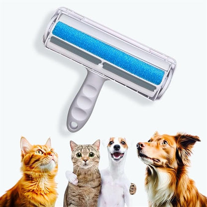 Pet Hair Removal Tool for Couches - Remove Dog & Cat Hair from Furniture - Reusable Fur Trapping Brush That Effectively Extracts Animal Hair from Upholstery