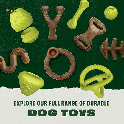 Benebone Natural Rubber Tug Interactive Dog Toy, Natural Rubber