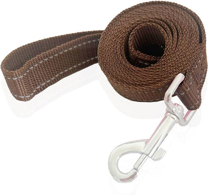 SALO Dog Leash 8 Feet 12FT 16FT Long, Walking Training Reflective Dog Leashes for Small Medium Dogs