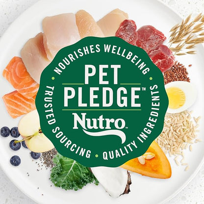 Nutro Ultra High Protein Dry Puppy Food, Trio of Proteins from Chicken, Lamb and Salmon, 12 lb Bag
