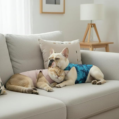 DAJIDALI® Dog & Cat Anxiety Vest & Female Spay Recovery Suit – Silent No-Velcro Calming Wrap – Universal Fit for All Breeds (Including Corgi & Frenchie)