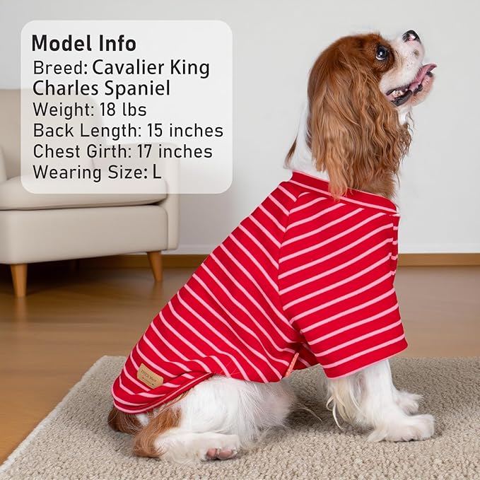 KYEESE 3Pack Dog Sweater, Soft Pet Sweatshirt Stretchy Lightweight Dog Sweater for Medium Large Dogs Girl Boy, Pullover Fleece Pet Shirt Clothes with Sleeves, 2XL