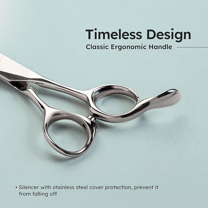 7” Dog Grooming Scissors｜VG10 Japanese Steel Professional Pet Grooming Shears for Cats & Dogs｜Clean Cut & Precise Trimming｜Lightweight Ergonomic Handcrafted Design｜K9 Shears