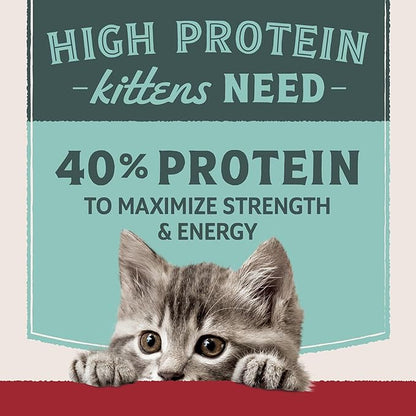 Natural Balance Ultra Protein Kitten Dry Cat Food, Real Chicken & Chicken Meal Recipe with Protein-Rich Organs - 3 lbs.