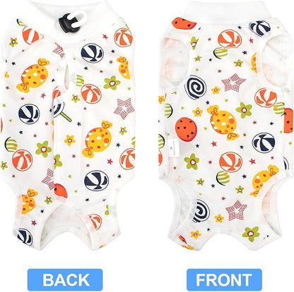 Cat Recovery Suit Female, Breathable Cat Onesie After Surgery Female for Abdominal Wounds or Skin Diseases, Surgery Recovery Suit Kitten Onesie After Spay Wear Anti Licking