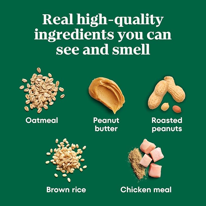 Nutro Crunchy Dog Treats with Real Peanut Butter, 10 oz. Bag