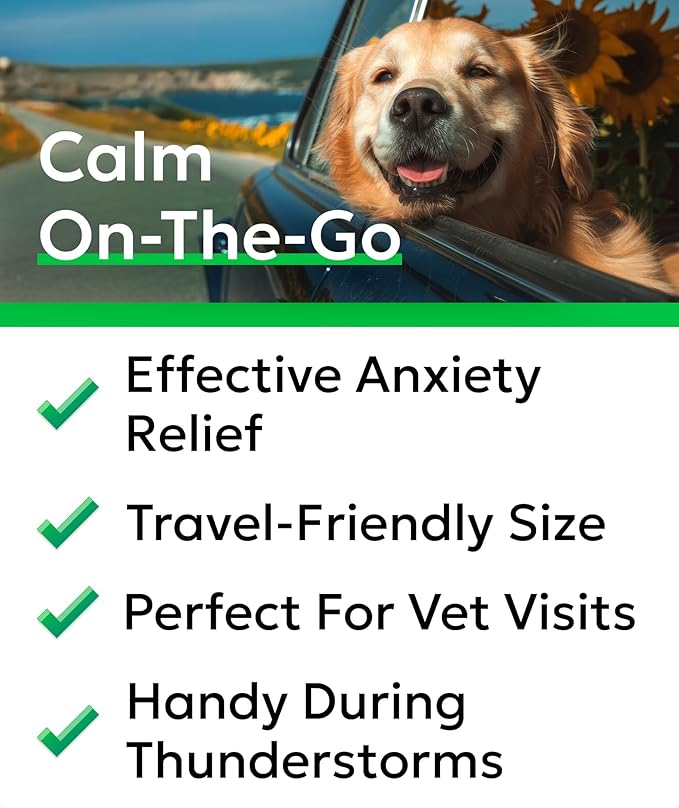 BARK&SPARK Advanced Calming Chews for Dogs - Hemp Chew + Melatonin - Anxiety Relief - Sleep Aid - Relaxing Treats - Stress Relief During Fireworks, Storms, Thunder, Barking
