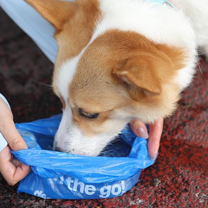 Dog Poop Bags with Handles 60 Rolls 720 Counts Big Sizes Leak Proof and Extra Thick Waste Bags Refill Rolls for Walking Small Medium Large Dogs Cats Litter With 2 Dispensers Iris Scented