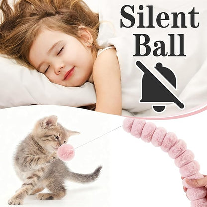 PATTEPOINT Cat Toy Pillows 3 Pack, Quiet Long Catnip Cat Kicker Toys for Indoor Cats, Interactive Kitten Toys, 14.6in/37cm