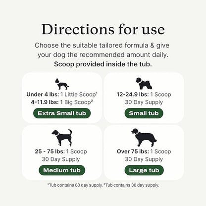 PetLab Co. ProBright Dental Powder - Dog Breath Freshener - Teeth Cleaning Made Easy – Targets Tartar & Bad Breath - Formulated for Large Dogs - Packaging May Vary