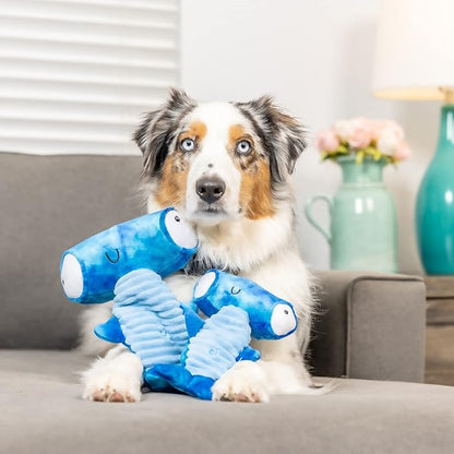 Huxley & Kent Slappies for Dogs | Jack Hammerhead (Small) | Squeak & Shake Dog Toy | No Stuff Squeaky Toy, TPR Ball in Head | Simulates Hunting Nature for Dogs
