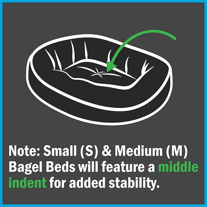 Majestic Pet 32 Inch Suede Shredded Memory Foam Mix Calming Medium Dog Bed Washable 32 x 23 x 7 (Inch) - Cozy Soft Round Donut Dog Bed with Spine for Head Support - Pet Bed Stone