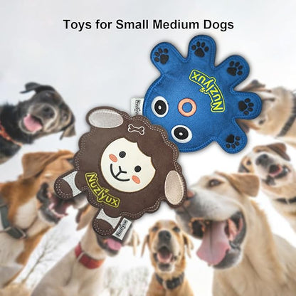 Squeaky Dog Toys: Octopus&Sheep Puppy Chew Toys for Teething,Long-Lasting Dog Toys for Small and Medium Dogs,Puppy Toys to Keep Them Busy,Party and Birthday Gift