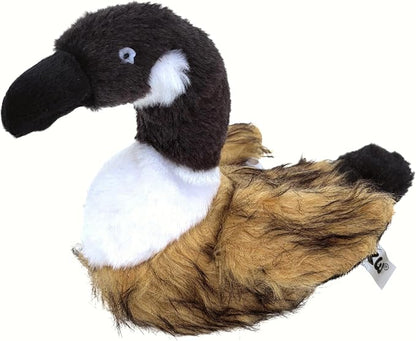JKW Pet Dog Toys, Plush & Stuffed Goose Toys，Squeaky Puppy Toys (Goose, M)