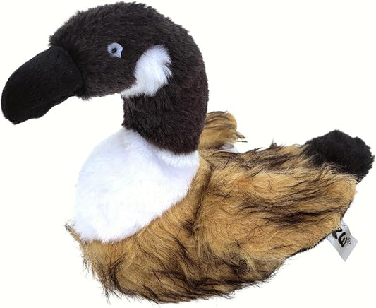 JKW Pet Dog Toys, Plush & Stuffed Goose Toys，Squeaky Puppy Toys (Goose, M)