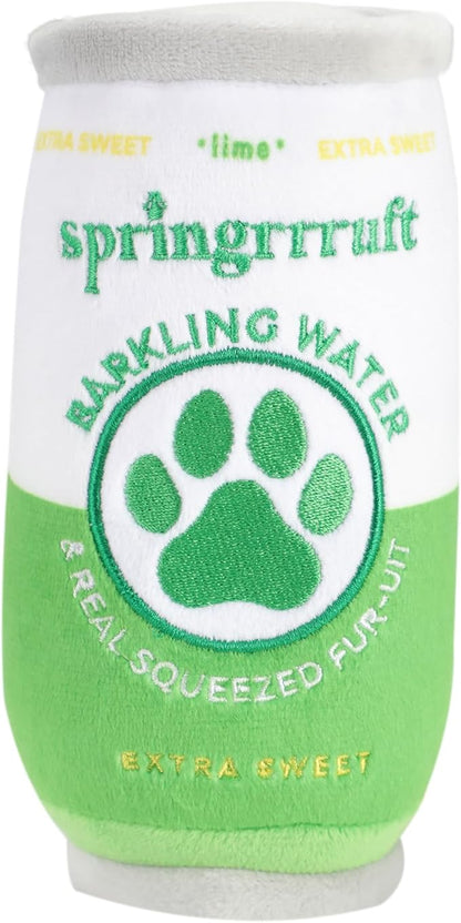 Chomp Haus Springrrruft Barkling Water – Luxurious Plush Dog Toy with Squeaker, Premium Fabric, Embroidered Details, Designer-Inspired Chew Toy, Fun Gift for Small to Medium Dogs & Dog Lovers