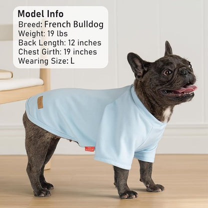 KYEESE 3Pack Dog Sweater, Soft Pet Sweatshirt Stretchy Pullover Dog Sweater for Medium Large Dogs Boy, Lightweight Fleece Pet Shirt Clothes with Sleeves, 2XL