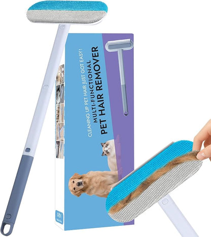 Multifunctional Pet Hair Remover for Furniture - 23.2 Inch, Reusable, Washable Effective Lint Cleaner Removal Tool for Dog and Cat Hair, Gentle on Couch, Carpet, Bedding, Clothes