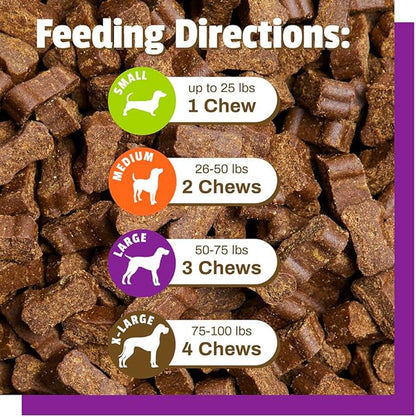Pet Naturals Daily Probiotic Soft Chews for Dogs, Digestive and Immune Support Supplement, 1 Billion CFU Per Chew, Duck, 60 Count
