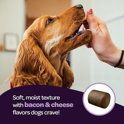 Calming Chews for Dogs | Herbal Dog Calming Chews for Anxiety from Normal and Occasional Stressors Including Separation Storms Grooming & Travel | NASC Certified & Made in The USA | 90 Count