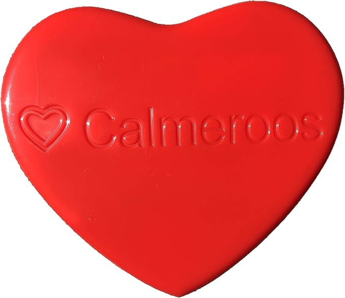 Calmeroos Puppy Heartbeat Toy Sleep Aid with 2 Long-Lasting Heat Packs Last 36 Hours Each Puppy Anxiety Relief Soother Dogs Cuddle Calming Behavioral Aid for Pets (Black and White)