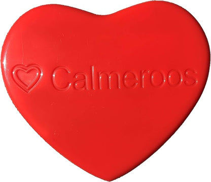 Calmeroos Puppy Heartbeat Toy Sleep Aid with 2 Long-Lasting Heat Packs Last 36 Hours Each Puppy Anxiety Relief Soother Dogs Cuddle Calming Behavioral Aid for Pets (Black and White)