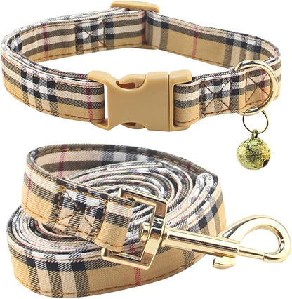 SuperBuddy Dog Collar and Leash,Breathable Adjustable Dog Collar-Safe Buckle-Collars for Small Medium Large Pet