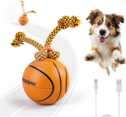 ALL FOR PAWS Interactive Dog Ball Toys, Moving Dog Ball Toy for Boredom, Puppy Enrichment Toy for Mental Stimulation Motion Activated Spinning Balls for Small Medium Large Dogs, USB Rechargeable