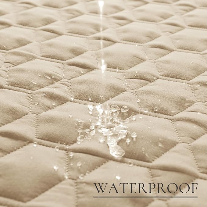Waterproof Dog Bed Cover - Couch Cover for Pet Anti-Slip Cat Mat Pet Pad Blanket for Sofa Chair Recliner Bed Furniture Protrctor