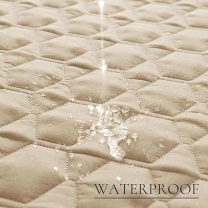 Waterproof Dog Bed Cover - Couch Cover for Pet Anti-Slip Cat Mat Pet Pad Blanket for Sofa Chair Recliner Bed Furniture Protrctor