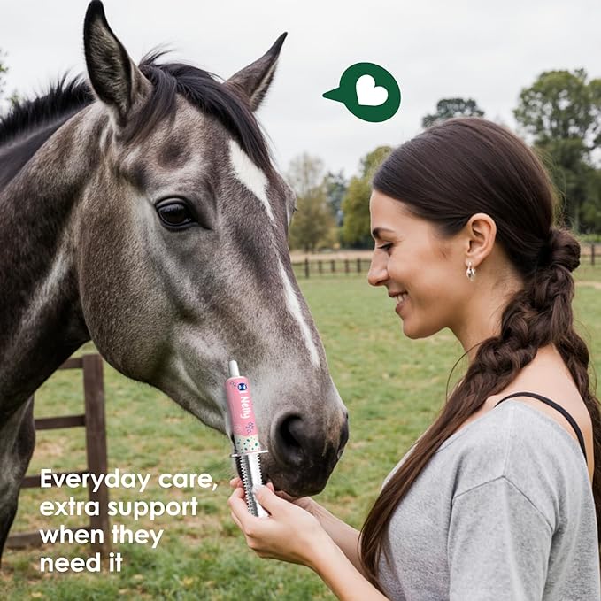 Horse Probiotics (80cc), Horse Paste Pre and Probiotics +Vitamins &Minerals- 4 Strains and 8 Billion CFU per Serving- Immune and Gastro Health Support for Equines