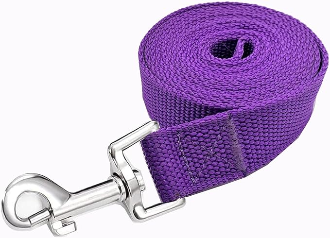 Strong Nylon Dog Leash, 4FT/ 5 FT/ 6FT Dog Leashes for Small Medium Dogs
