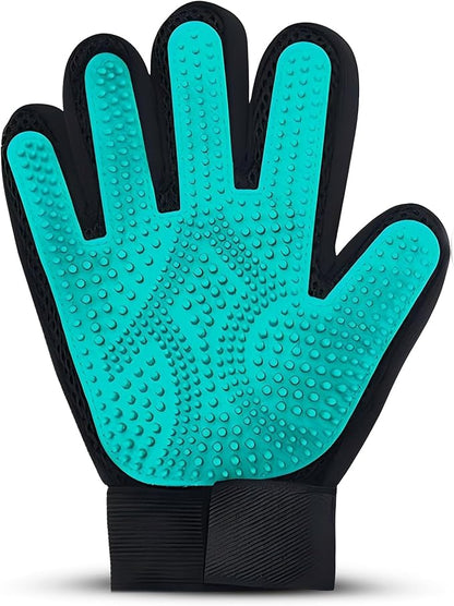Pet Hair Removal Glove for Dogs & Cats – Dog Grooming Gloves for Shedding, Pet Hair Remover Glove – Pet Grooming Gloves, Cat Grooming Gloves & Cat Brush Glove – Dog Bath and Washing Gloves