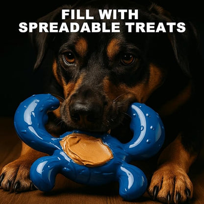 Dog Chew Toys for Aggressive Chewers – Tough Indestructible Dog Toy for Large Dogs, Durable Long-Lasting Chew Bones, Heavy Duty Interactive Dog Toys to Keep Dogs Busy & Relieve Boredom